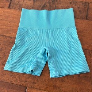 Blue shorts